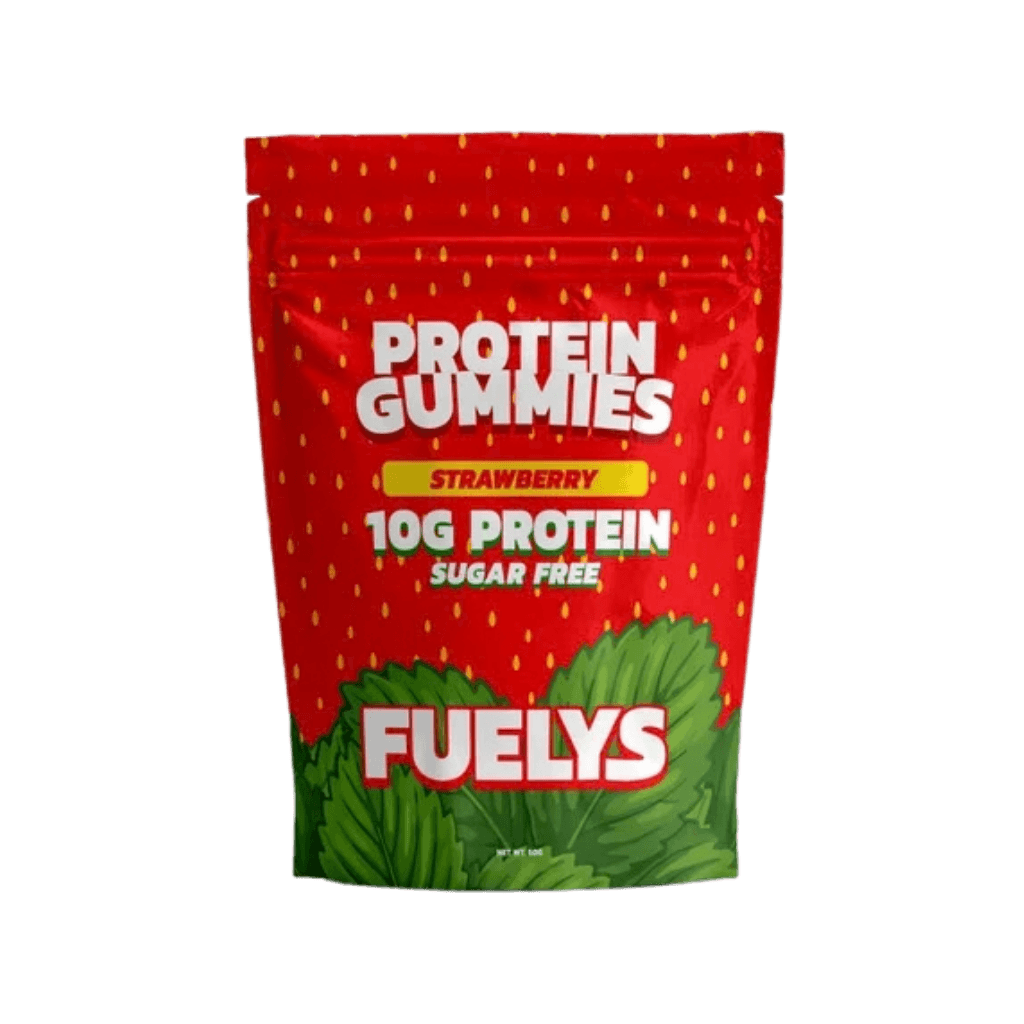 Protein Gummies & Protein Gummies Fuelys Whey blend protein 20 Gummies Strawberry