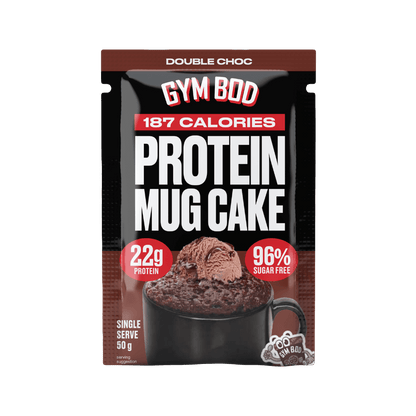 Protein Mug Cake & Protein Mug Cake GYM BOD Protein snacks Single Serve Double Choc