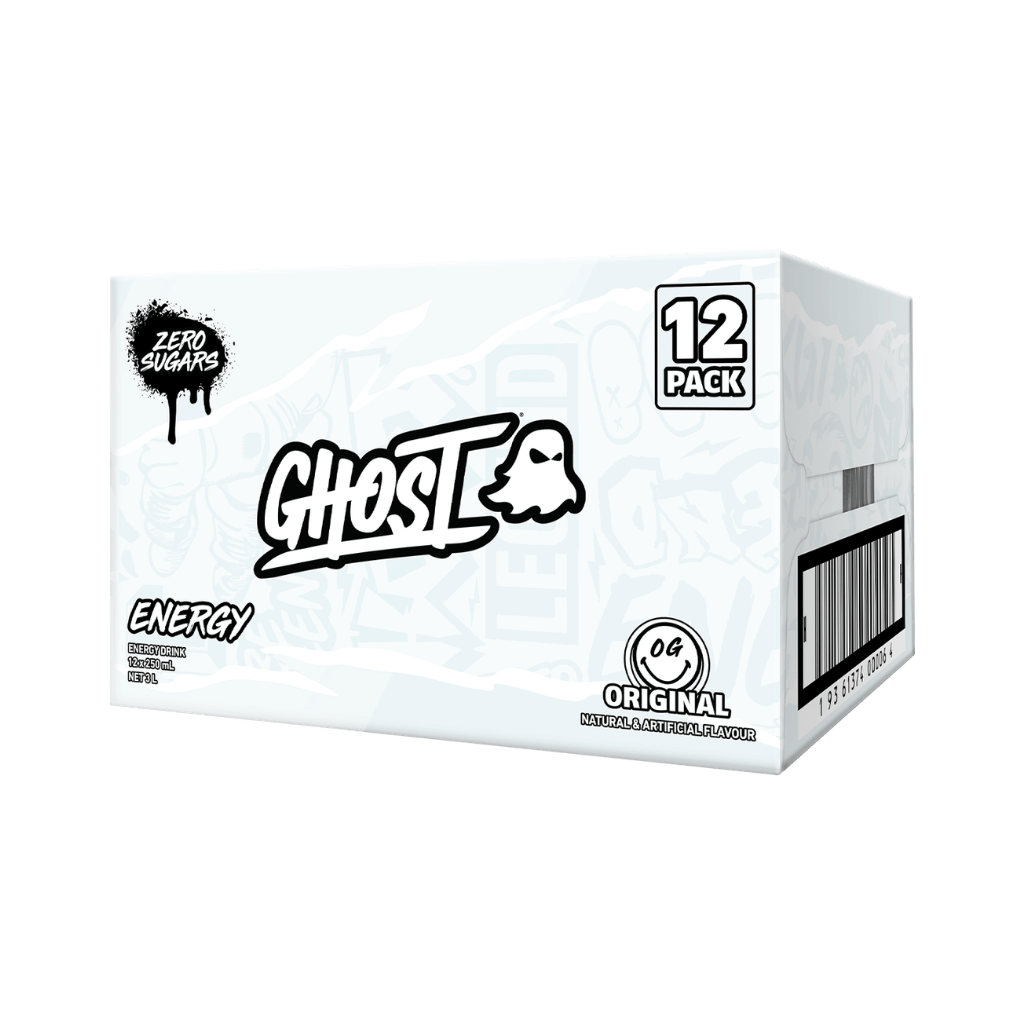 Ghost RTD Ghost Drinks for pre workout Box of 12 (250ml Can) Original