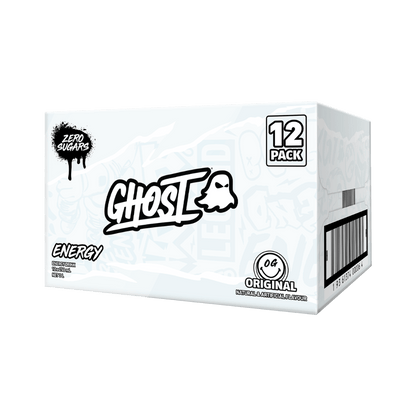Ghost RTD Ghost Drinks for pre workout Box of 12 (250ml Can) Original