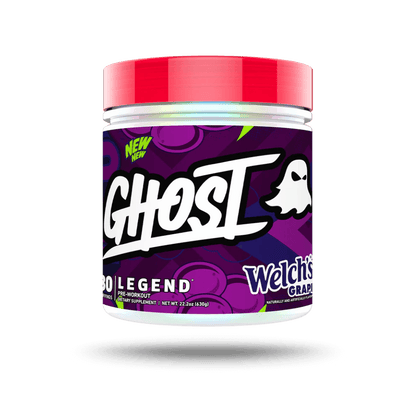 Ghost Legend V4 (3) & Ghost Legend V4 Ghost Vegan pre workout supplements 30 Serves Welch's Grape