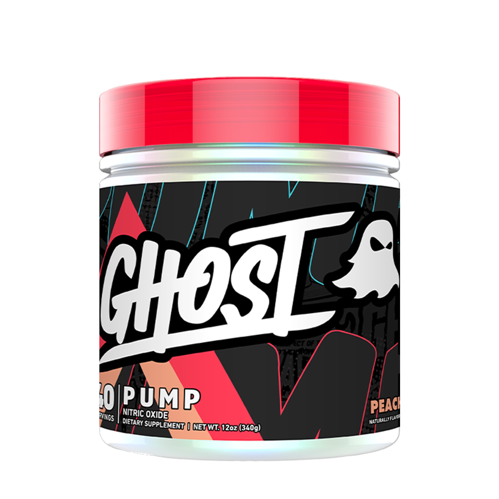 Ghost Pump & Ghost Pump Ghost Caffeine free pre workout 40 Serves Peach