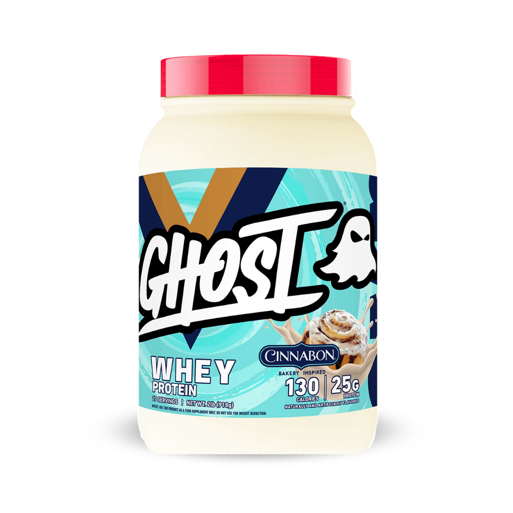 Ghost Whey Protein (11) & Ghost Whey Protein Ghost Whey blend protein 26 Serves (907g) Cinnabon