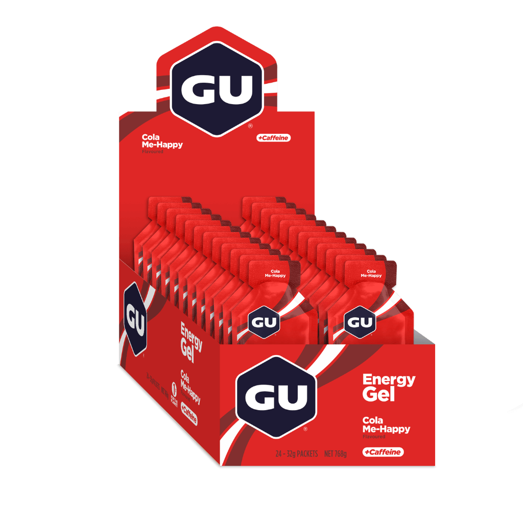 GU Energy Gel (4) & GU Energy Gel GU Energy gels Box of 24 Cola