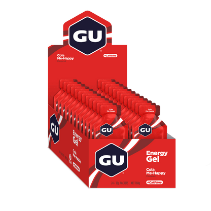 GU Energy Gel (4) & GU Energy Gel GU Energy gels Box of 24 Cola