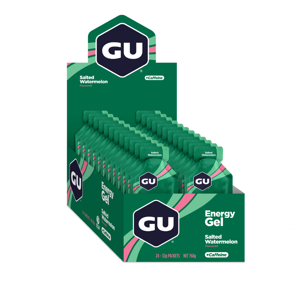 GU Energy Gel GU Energy gels & GU Energy Gel GU Energy gels Box of 24 Salted Watermelon