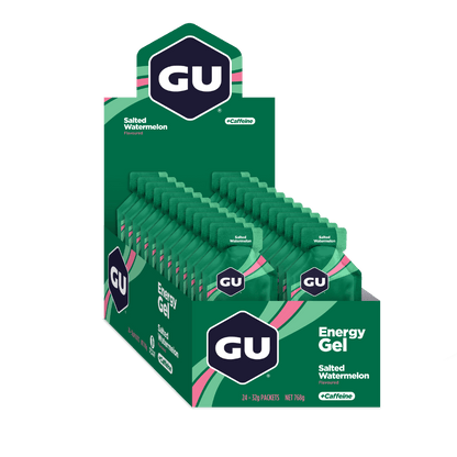 GU Energy Gel GU Energy gels & GU Energy Gel GU Energy gels Box of 24 Salted Watermelon