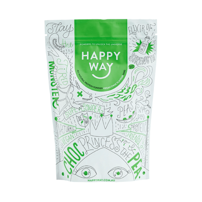 Happy Way Vegan Protein & Happy Way Vegan Protein Happy Way Vegan protein powder 500g Chocolate