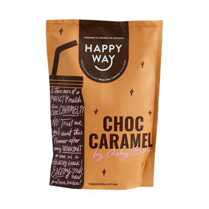 Happy Way Protein (5) & Happy Way Protein Happy Way Whey blend protein 500g Chocolate Caramel