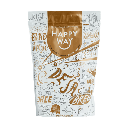 Happy Way Protein & Happy Way Protein Happy Way Whey blend protein 500g Coffee