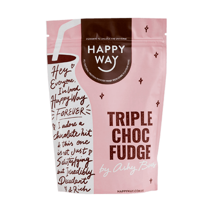Happy Way Protein Happy Way Whey blend protein 500g Triple Choc Fudge