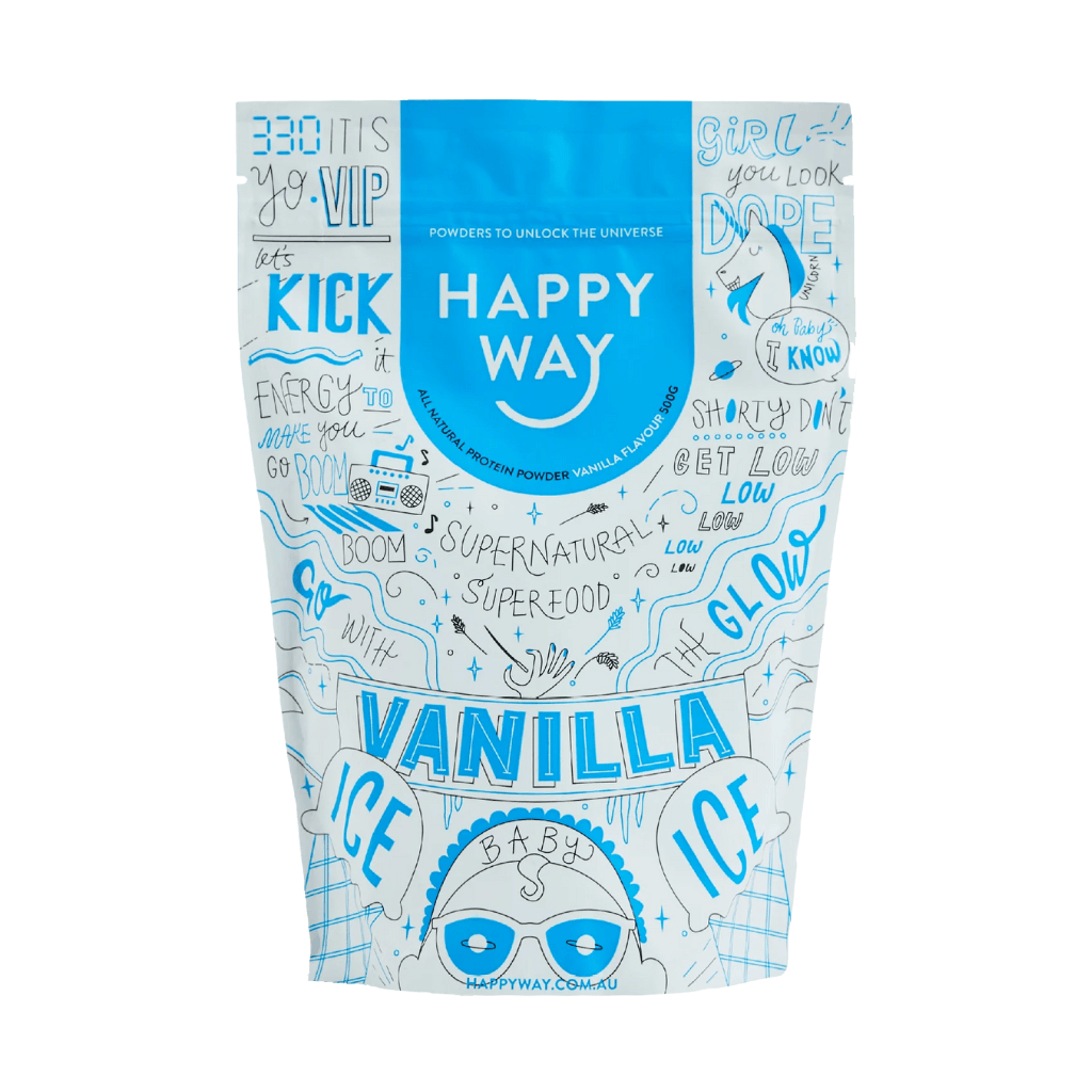Happy Way Protein (4) & Happy Way Protein Happy Way Whey blend protein 500g Vanilla