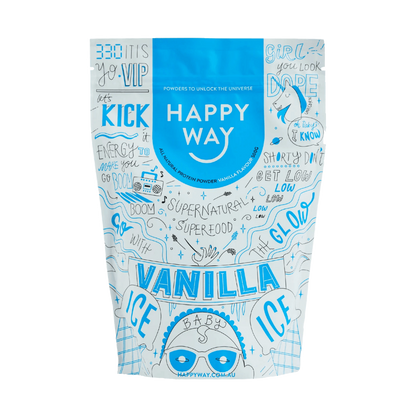 Happy Way Protein (4) & Happy Way Protein Happy Way Whey blend protein 500g Vanilla