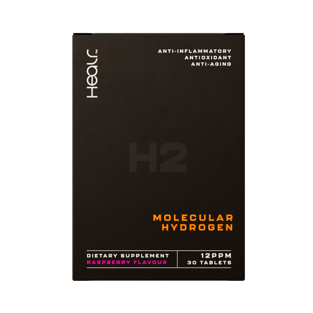 H2 Molecular Hydrogen (Hydrogen Water Tablets) Healr Electrolyte supplements 30 Tablets Raspberry