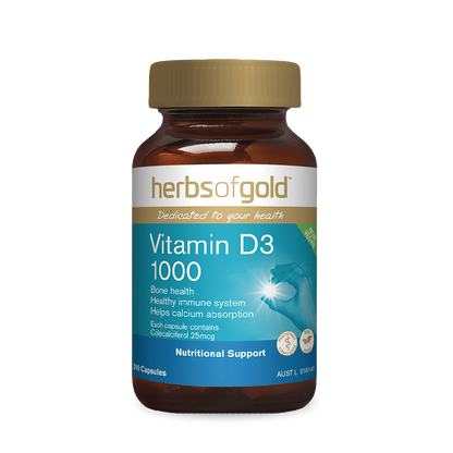 Herbs of Gold Vitamin D3 1000 Herbs of Gold Vitamins and minerals supplements