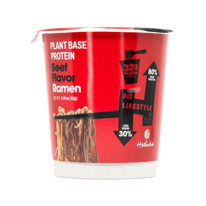 Plant Based Protein Ramen & Plant Based Protein Ramen Hethstia Protein snacks 6 Pack Spicy Beef