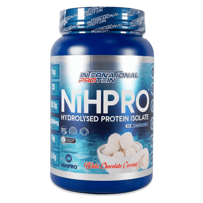 NiHPRO (1) & NiHPRO International Protein Whey protein isolate 1kg White Chocolate Coconut