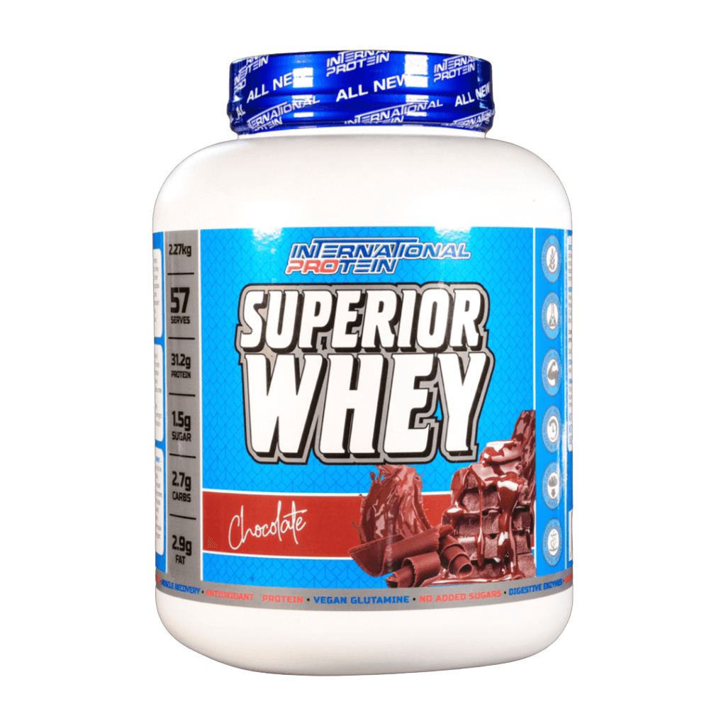 Superior Whey (3) & Superior Whey International Protein Superior whey 57 Serves Chocolate