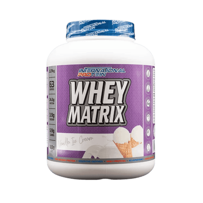 Whey Matrix & Whey Matrix International Protein Whey blend protein 25 Serves Vanilla