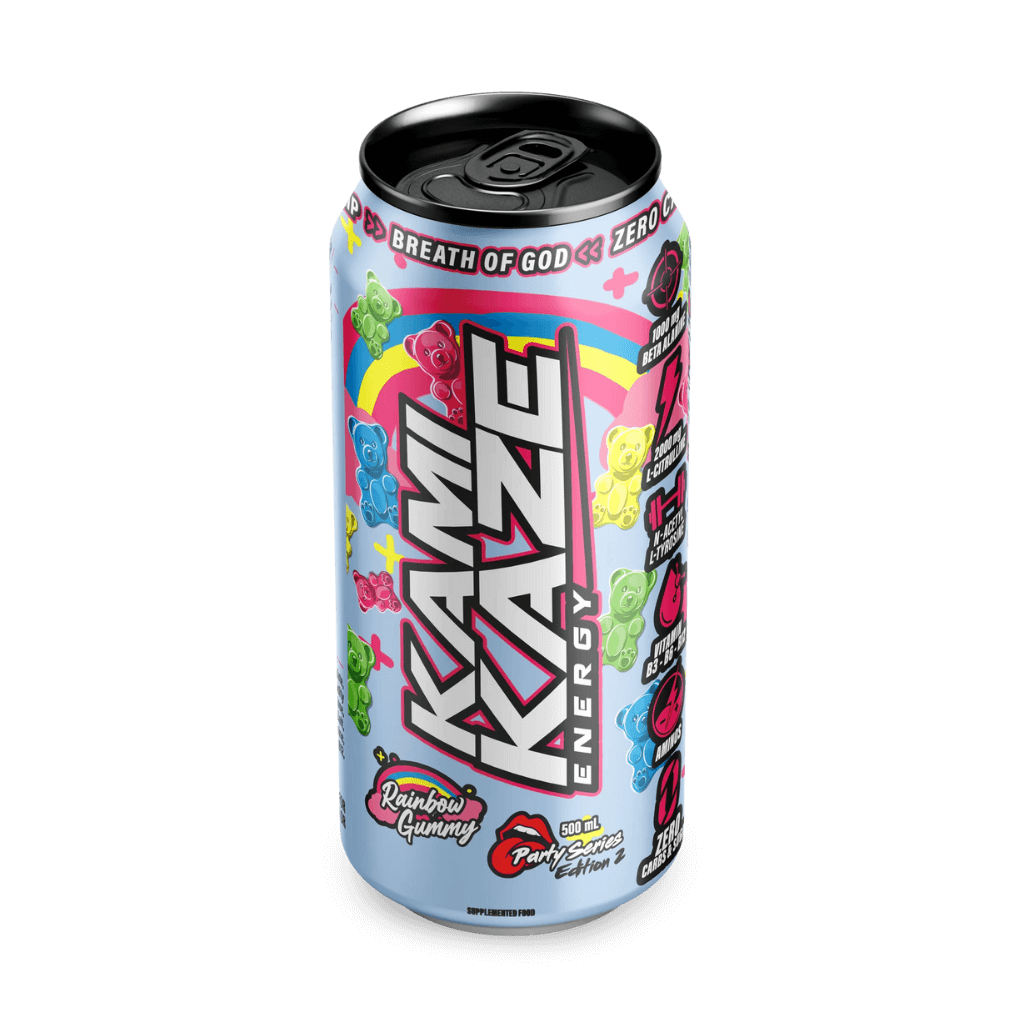 Kamikaze RTD Athletic Sport Drinks for pre workout