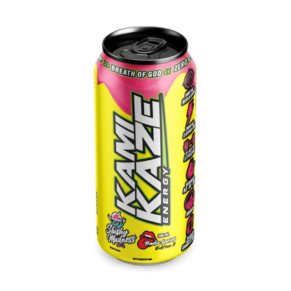 Kamikaze RTD (2) & Kamikaze RTD Athletic Sport Drinks for pre workout Box of 12 Slushie Madness