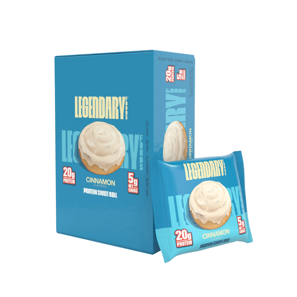 Legendary Protein Sweet Roll Legendary Foods Protein snacks