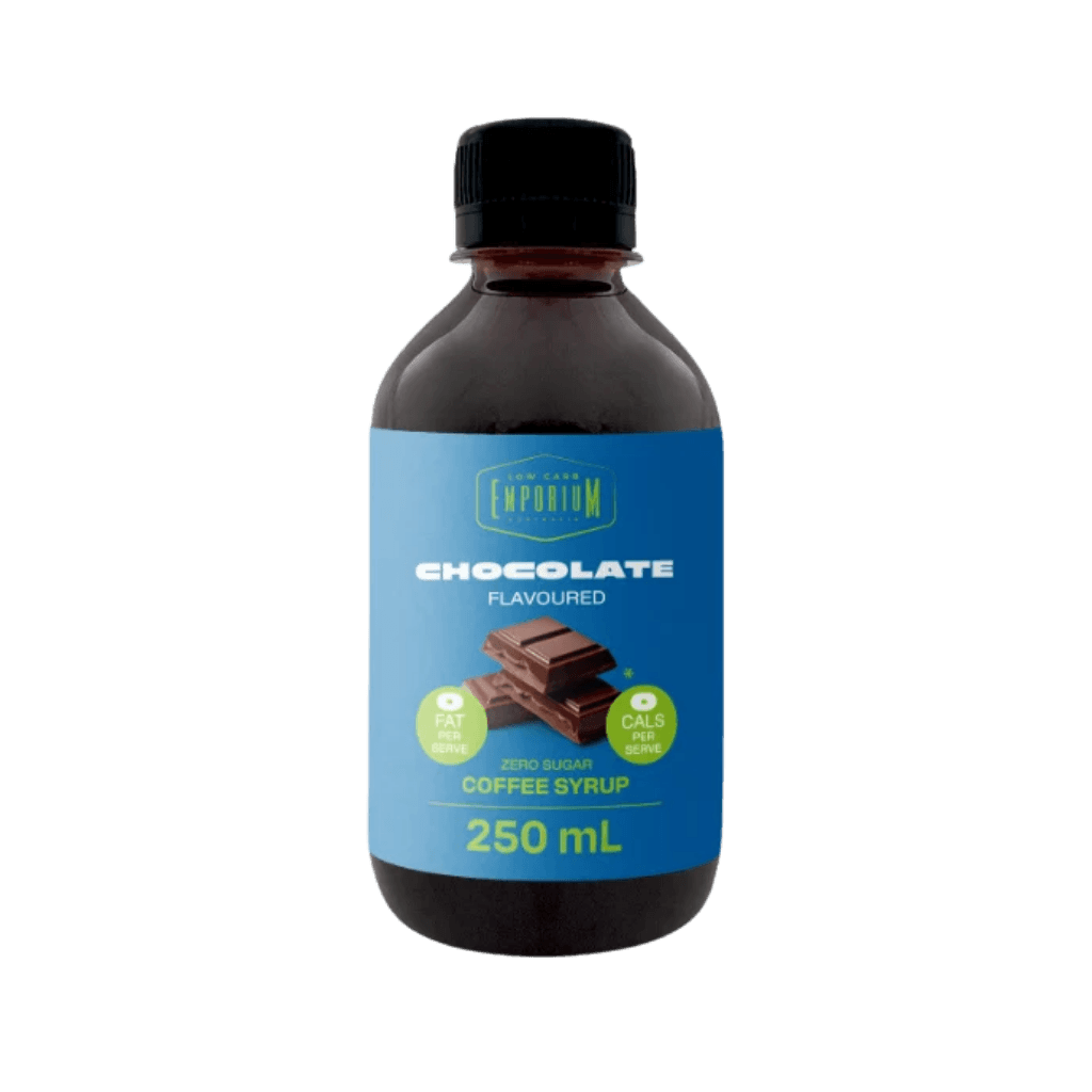 Coffee Syrup (2) & Coffee Syrup Low Carb Emporium Functional foods 250ml Chocolate