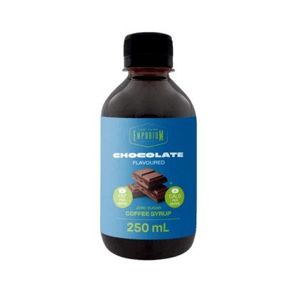 Coffee Syrup (2) & Coffee Syrup Low Carb Emporium Functional foods 250ml Chocolate