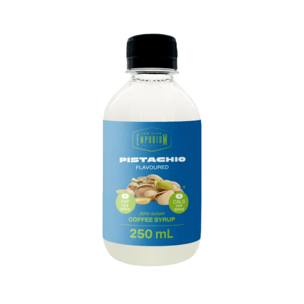 Coffee Syrup (3) & Coffee Syrup Low Carb Emporium Functional foods 250ml Pistachio