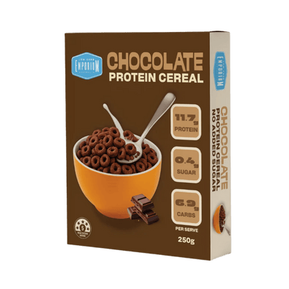 Protein Cereal (1) & Protein Cereal Low Carb Emporium Functional foods 250g Chocolate