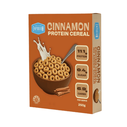 Protein Cereal & Protein Cereal Low Carb Emporium Functional foods 250g Cinnamon