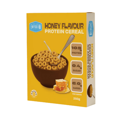 Protein Cereal (4) & Protein Cereal Low Carb Emporium Functional foods 250g Honey