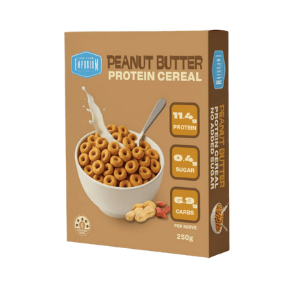 Protein Cereal (3) & Protein Cereal Low Carb Emporium Functional foods 250g Peanut Butter