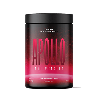 Apollo Pre Workout Lunar Performance Medium stimulant pre workout powder