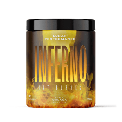 Inferno Lunar Performance Fat burners supplements 30 Serves Pina Colada