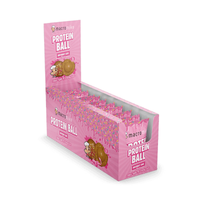 Vegan Protein Ball & Vegan Protein Ball Macro Mike Protein bites 12 Pack Birthday Cake