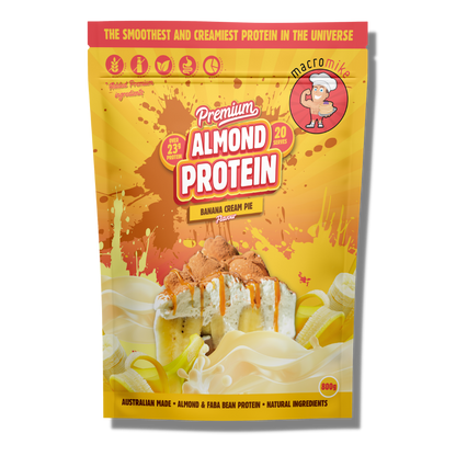 Premium Almond Protein Macro Mike Vegan protein powder