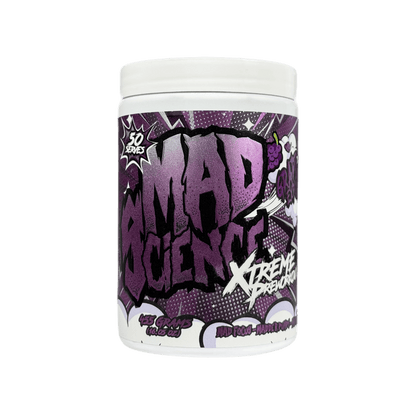 Mad Science Xtreme Pre Workout Mad Science High stim pre workout 50 Serves Grape Explosion