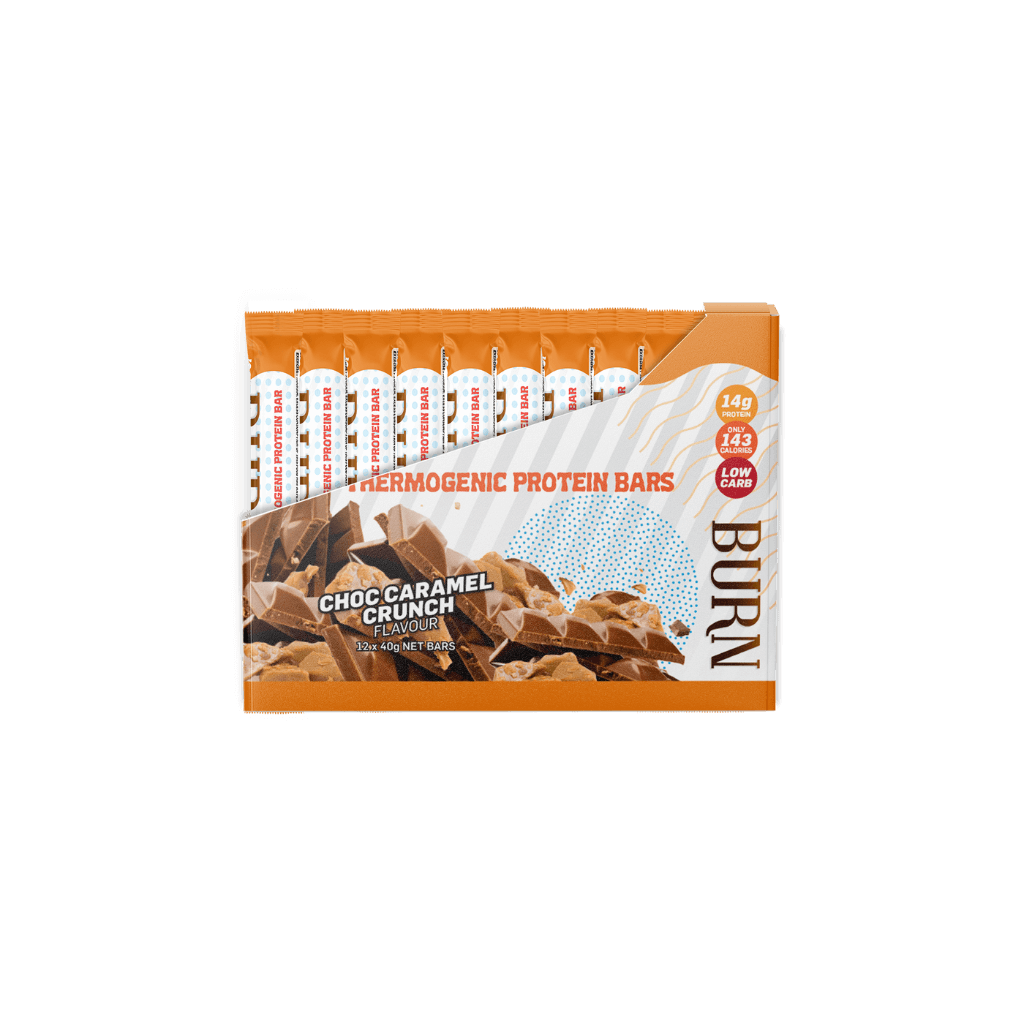Maxine's Burn Bars & Maxine's Burn Bars Maxine's Low carb protein bars Box of 12 Chocolate Caramel
