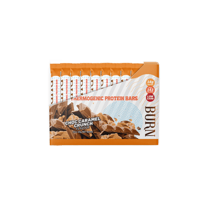 Maxine's Burn Bars & Maxine's Burn Bars Maxine's Low carb protein bars Box of 12 Chocolate Caramel