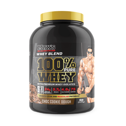 Max's 100% Pure Whey Max's Whey protein isolate