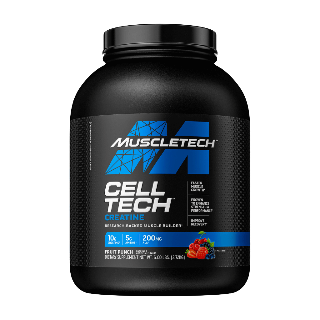 Cell Tech & Cell Tech Muscle-tech Creatine blends supplements 54 Serves Fruit Punch