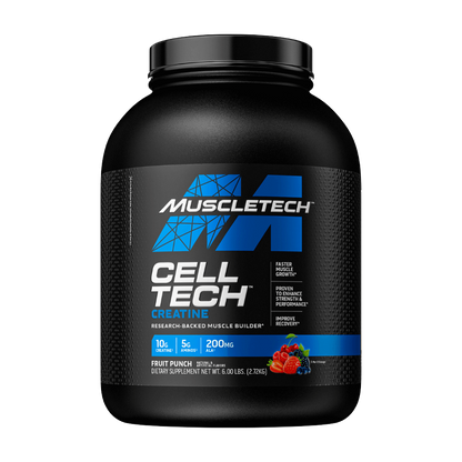 Cell Tech & Cell Tech Muscle-tech Creatine blends supplements 54 Serves Fruit Punch
