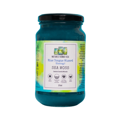 Sea Moss Gels Natures Farmer Sea Sea moss 500ml Blue Tongue Wizard