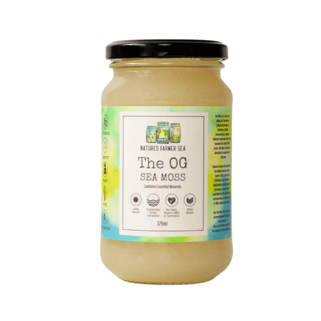Sea Moss Gels Natures Farmer Sea Sea moss 500ml OG (Original)