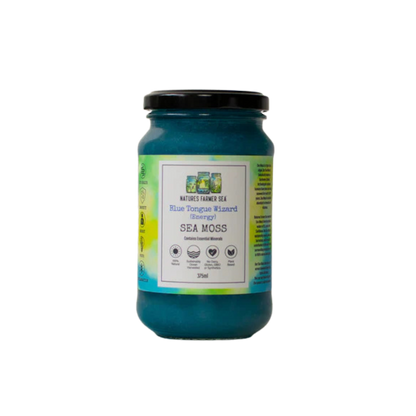 Sea Moss Gels Natures Farmer Sea Sea moss 375ml Blue Tongue Wizard