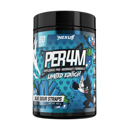 Per4m Nexus Medium stimulant pre workout powder