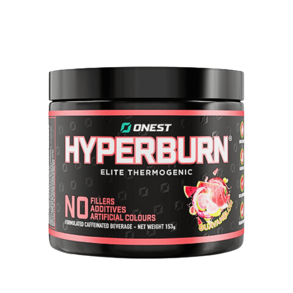Hyperburn Onest Fat burners supplements 30 Serves Guavamelon