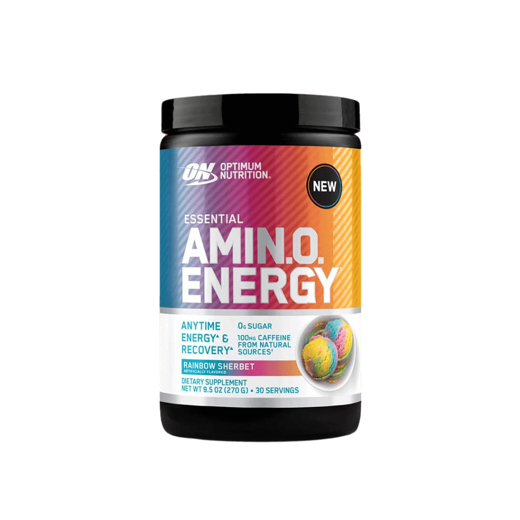 Amino Energy Optimum Nutrition Amino acid pre workout 30 Serves Rainbow Sherbet