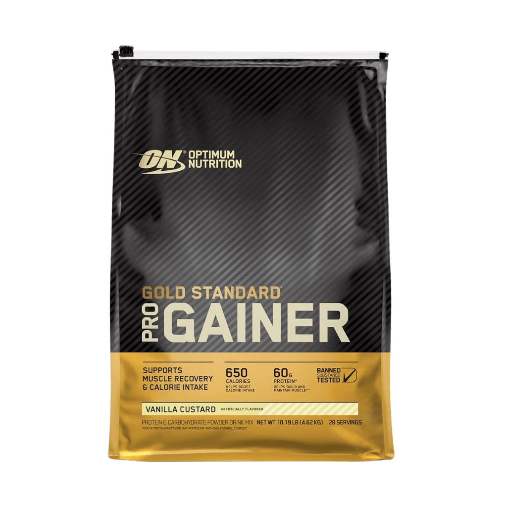 Gold Standard PRO Gainer Optimum Nutrition Mass gainer protein powder 4.62kg Vanilla Custard